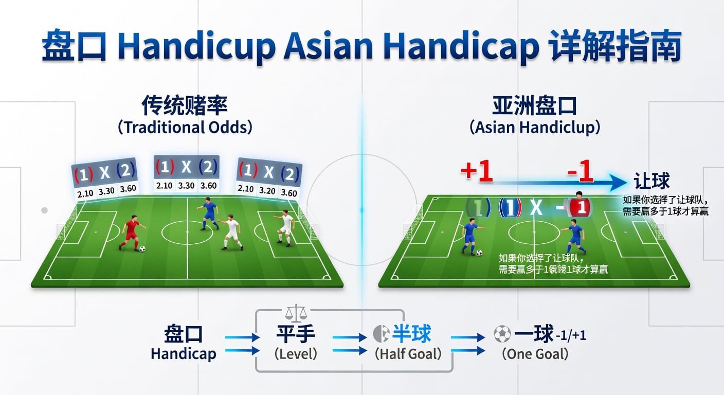 亚洲盘Asian Handicap：资深分析师带你玩转足球让球盘口