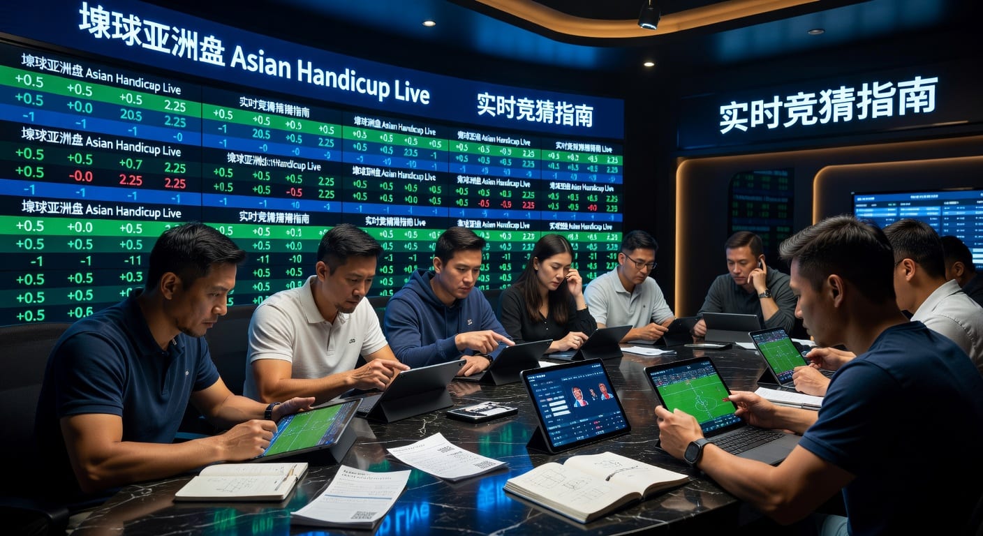 滚球亚洲盘实时分析：Asian Handicap Live看盘要点