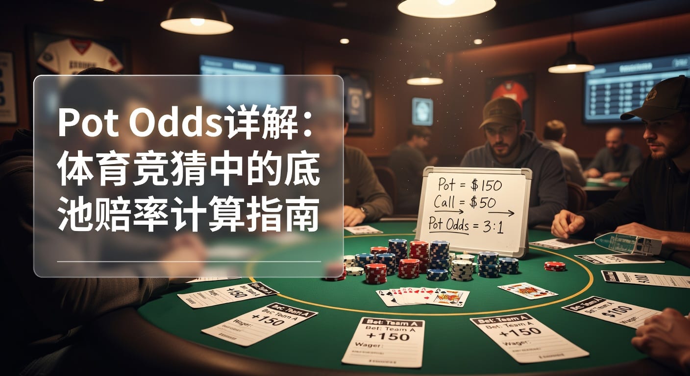 底池赔率 pot odds：体育投注判断框架与实战用法