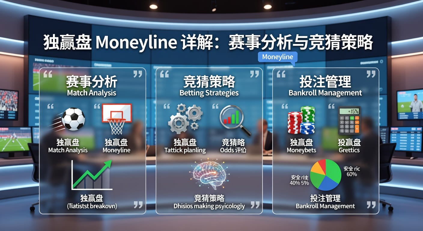 独赢盘 moneyline 实战判断思路
