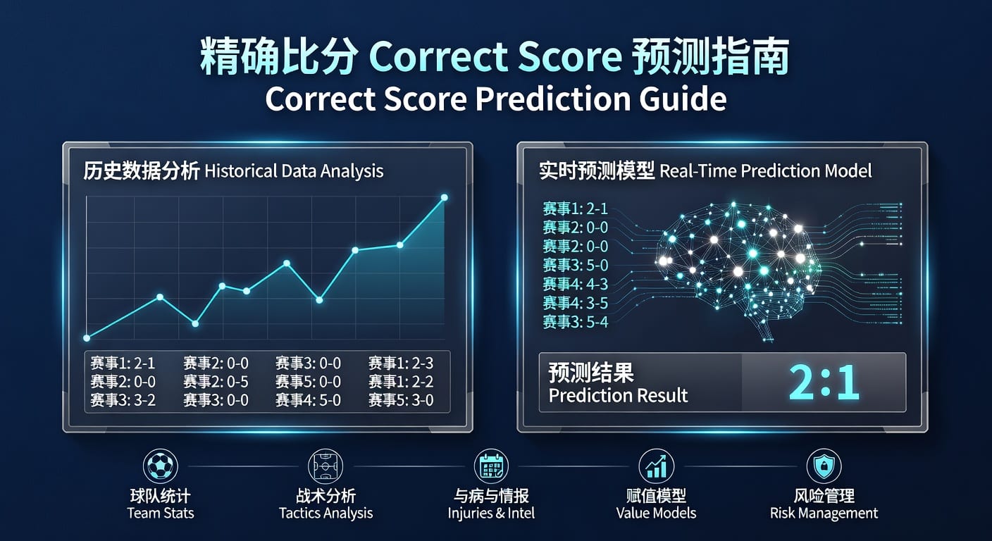 精确比分 correct score 解析：2026年世界杯投注网实战思路